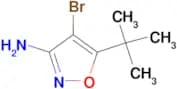 4-Bromo-5-(tert-butyl)isoxazol-3-amine