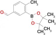 4-Methyl-3-(4,4,5,5-tetramethyl-1,3,2-dioxaborolan-2-yl)benzaldehyde