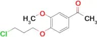 1-(4-(3-Chloropropoxy)-3-methoxyphenyl)ethanone