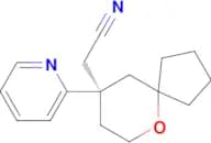 (R)-2-(9-(Pyridin-2-yl)-6-oxaspiro[4.5]decan-9-yl)acetonitrile