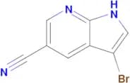 3-Bromo-1H-pyrrolo[2,3-b]pyridine-5-carbonitrile