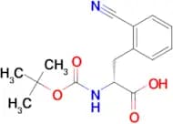 (R)-2-((tert-Butoxycarbonyl)amino)-3-(2-cyanophenyl)propanoic acid