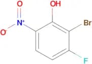 2-Bromo-3-fluoro-6-nitrophenol