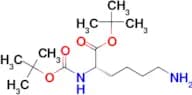 (S)-tert-Butyl 6-amino-2-((tert-butoxycarbonyl)amino)hexanoate