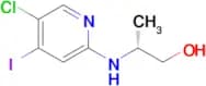 (R)-2-((5-Chloro-4-iodopyridin-2-yl)amino)propan-1-ol