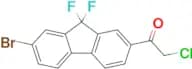 1-(7-Bromo-9,9-difluoro-9H-fluoren-2-yl)-2-chloroethanone
