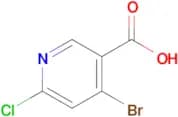 4-Bromo-6-chloronicotinic acid