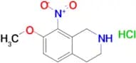 7-Methoxy-8-nitro-1,2,3,4-tetrahydroisoquinoline hydrochloride
