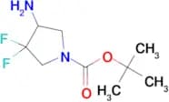 tert-Butyl 4-amino-3,3-difluoropyrrolidine-1-carboxylate