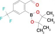 2-(4,4,5,5-Tetramethyl-1,3,2-dioxaborolan-2-yl)-4-(trifluoromethyl)benzaldehyde