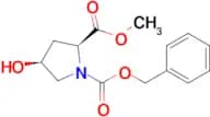 (2S,4S)-1-Benzyl 2-methyl 4-hydroxypyrrolidine-1,2-dicarboxylate