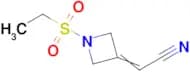 2-(1-(Ethylsulfonyl)azetidin-3-ylidene)acetonitrile