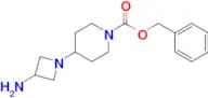 Benzyl 4-(3-aminoazetidin-1-yl)piperidine-1-carboxylate