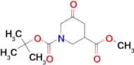 1-tert-Butyl 3-methyl 5-oxopiperidine-1,3-dicarboxylate
