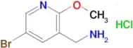(5-Bromo-2-methoxypyridin-3-yl)methanamine hydrochloride