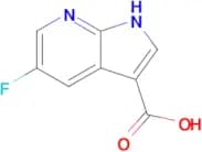 5-Fluoro-1H-pyrrolo[2,3-b]pyridine-3-carboxylic acid