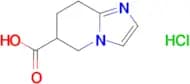 5,6,7,8-Tetrahydroimidazo[1,2-a]pyridine-6-carboxylic acid hydrochloride