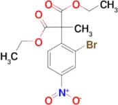 Diethyl 2-(2-bromo-4-nitrophenyl)-2-methylmalonate