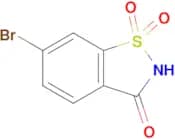 6-Bromobenzo[d]isothiazol-3(2H)-one 1,1-dioxide