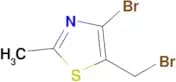 4-Bromo-5-(bromomethyl)-2-methylthiazole