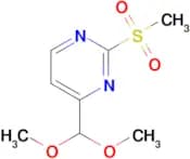4-(Dimethoxymethyl)-2-(methylsulfonyl)pyrimidine