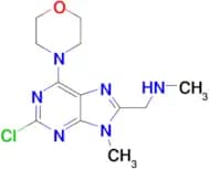 (2-CHLORO-9-METHYL-6-MORPHOLINO-9H-PURIN-8-YL)-N-METHYLMETHANAMINE