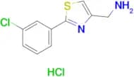 4-AMINOMETHYL-2-(3-CHLOROPHENYL)THIAZOLE HCL