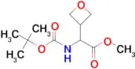 METHYL 2-((TERT-BUTOXYCARBONYL)AMINO)-2-(OXETAN-3-YL)ACETATE