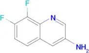 7,8-DIFLUOROQUINOLIN-3-AMINE