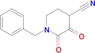 1-BENZYL-2,3-DIOXOPIPERIDINE-4-CARBONITRILE