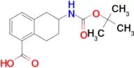 6-((TERT-BUTOXYCARBONYL)AMINO)-5,6,7,8-TETRAHYDRONAPHTHALENE-1-CARBOXYLIC ACID