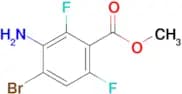 METHYL 3-AMINO-4-BROMO-2,6-DIFLUOROBENZOATE