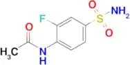 N-(2-FLUORO-4-SULFAMOYLPHENYL)ACETAMIDE