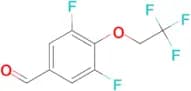 3,5-DIFLUORO-4-(2,2,2-TRIFLUOROETHOXY)BENZALDEHYDE