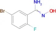 5-BROMO-2-FLUORO-N-HYDROXYBENZIMIDAMIDE