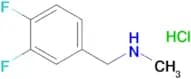1-(3,4-DIFLUOROPHENYL)-N-METHYLMETHANAMINE HCL