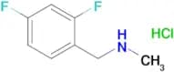 1-(2,4-DIFLUOROPHENYL)-N-METHYLMETHANAMINE HCL