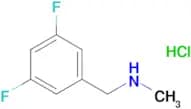 1-(3,5-DIFLUOROPHENYL)-N-METHYLMETHANAMINE HCL