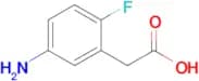 2-(5-AMINO-2-FLUOROPHENYL)ACETIC ACID