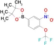 3-NITRO-4-(TRIFLUOROMETHOXY)PHENYL)-BORONIC ACID PINACOL ESTER