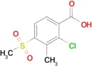 2-CHLORO-3-METHYL-4-(METHYLSULFONYL)BENZOIC ACID