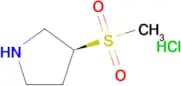 (S)-3-(METHYLSULFONYL)PYRROLIDINE HCL