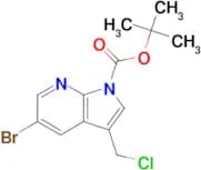 TERT-BUTYL 5-BROMO-3-(CHLOROMETHYL)PYRROLO[2,3-B]PYRIDINE-1-CARBOXYLATE