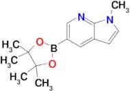 (1-METHYL-1H-PYRROLO[2,3-B]PYRIDIN-5-YL)BORONIC ACID PINACOL ESTER