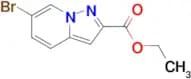 ETHYL 6-BROMOPYRAZOLO[1,5-A]PYRIDINE-2-CARBOXYLATE