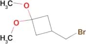 (3,3-DIMETHOXY-CYCLOBUTYL)METHYLBROMIDE