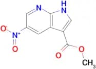 METHYL 5-NITRO-7-AZAINDOLE-3-CARBOXYLATE