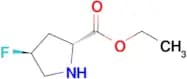 ETHYL (2R,4S)-4-FLUOROPYRROLIDINE-2-CARBOXYLATE
