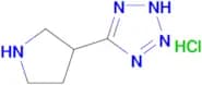 5-(PYRROLIDIN-3-YL)-2H-TETRAZOLE HCL