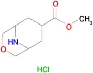 3-OXA-9-AZA-BICYCLO[3.3.1]NONANE-7-CARBOXYLIC ACID METHYL ESTER HCL